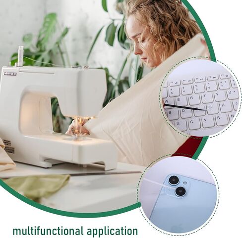 200 PCS Sewing Machine Cleaning Brushes Disposable Bendable Pointed Tips Clean Sticks Multi-purpose Long-Handled Cleaning Swabs Tool Kit for Makeup Cleaning Charging Port Sewing Machine Accessories in Kuwait