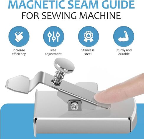 دليل التماس المغناطيسي لآلة الخياطة، دليل التماس المغناطيسي، دليل التماس العالمي، دليل هيمر، دليل تنحنح متعدد الوظائف لآلة الخياطة، ملحقات مستلزمات الخياطة مع مقص الخياطة in Kuwait