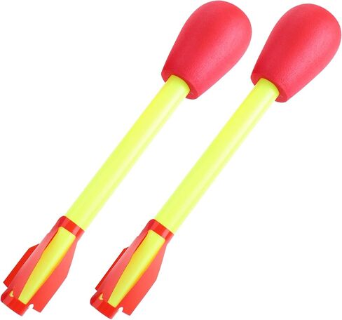 قاذفة الصواريخ الأصلية فائقة الجودة من Stomp Rocket للأطفال - ترتفع 200 قدم - 4 صواريخ عالية الطيران وقاذفة قابلة للتعديل - لعبة ممتعة في الهواء الطلق وهدية للأولاد والبنات بعمر 5 سنوات فما فوق in Kuwait