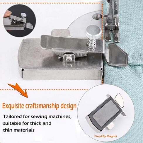 دليل التماس المغناطيسي لآلة الخياطة، دليل الخياطة المغناطيسي Buddy Sew، دليل الحاشية العالمي، ترقية دليل الحاشية متعدد الوظائف من الجيل الثالث لآلة الخياطة، ملحقات مستلزمات الخياطة in Kuwait