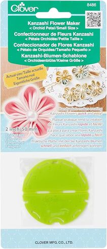 Clover 8486 Kanzashi Flower Maker Orchid Petal, Small in Saudi Arabia