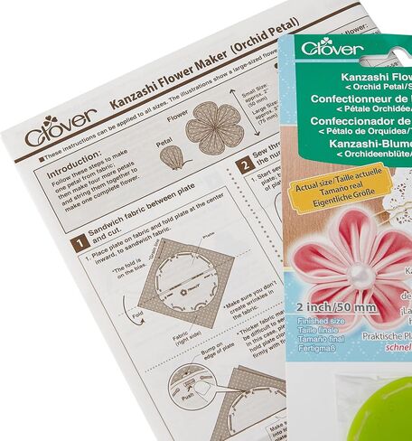 Clover 8486 Kanzashi Flower Maker Orchid Petal, Small in Saudi Arabia