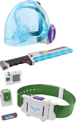 Mattel Disney Pixar Lightyear Toys, Costume and Role Play Belt, Visor and Laser Blade, Space Ranger Mission Gear in Saudi Arabia