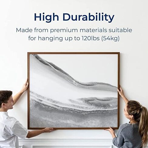 بيكيلي مجموعة تعليق الصور مكونة من 225 قطعة تتضمن سلك مسامير، خطاف سن منشار للتثبيت على الحائط، سلك صلب شديد التحمل لمستوى التدرج الصغير للاستخدام في المنزل والمكتب in Kuwait