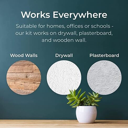 بيكيلي مجموعة تعليق الصور مكونة من 225 قطعة تتضمن سلك مسامير، خطاف سن منشار للتثبيت على الحائط، سلك صلب شديد التحمل لمستوى التدرج الصغير للاستخدام في المنزل والمكتب in Kuwait