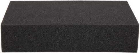 ViaGasaFamido 2Pcs Needle Felting Foam Pad, 6.3 x 4.3 x 1.4in Dense Foam Needle Felting Pad Felting Base Black Foam for Needle Felting Craft DIY in Saudi Arabia