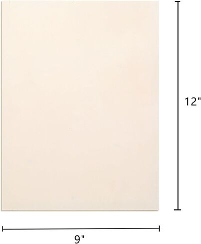 Frcctre 6 حزمه 9 × 12 بوصه لوحات قماش خشبيه ، لوحات قماش خشبيه غير مكتمله لوحات لوحه اللوحة الخشبية للصب والفن والحرف اليدوية والحرق in Saudi Arabia