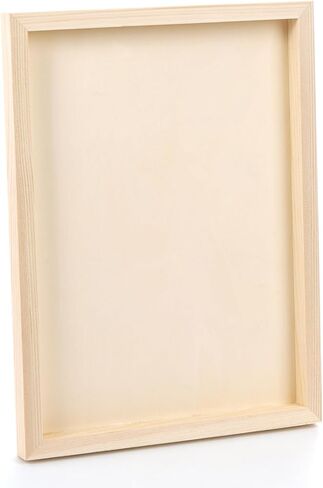 Frcctre 6 حزمه 9 × 12 بوصه لوحات قماش خشبيه ، لوحات قماش خشبيه غير مكتمله لوحات لوحه اللوحة الخشبية للصب والفن والحرف اليدوية والحرق in Saudi Arabia