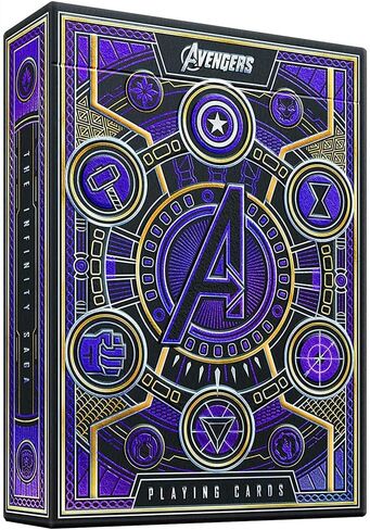 أوراق اللعب المميزة من Theory11 Avengers Green Edition - The Infinity Saga Deck من Marvel Studios in Kuwait