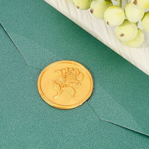 20PCS Standard Glue Gun Sealing Wax, Sealing Wax Sticks - Ideal for Wedding Invitations, Letters, Envelopes, Cards and Crafts, Work with Standard Glue Guns(Antique Bronze) in Kuwait