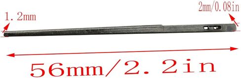 إبرة جلدية الخياطة LQ الصناعية 2 قطعة الرباط دليل الخيوط اثنين برو إبرة معدنية اليدوية الجلود أداة الجلد diy الجلد الجلود إبرة إبرة مزدوجة الشق إبرة in Kuwait