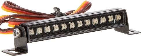 DKKY RC Light Bar 14 Light Modes Roof Lamp 56mm for 1/24 AXIAL SCX24 Bronco C10 JLU Gladiator Deadbolt Upgrade Parts in Saudi Arabia