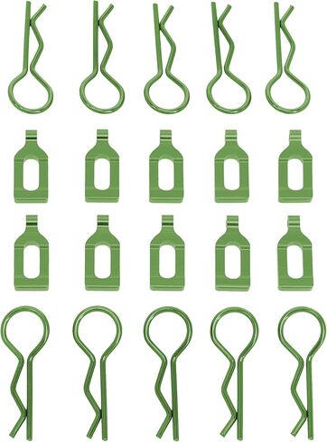 DKKY DKKY Racing 8 قطع مشابك جسم من الألومنيوم مع عروات هيكل شل مشبك R دبابيس R مشابك للزلاجات ARRMA Mojave مخالفة لا حدود لها 1/8 RC نموذج سيارة زاحفة (أزرق) in Kuwait