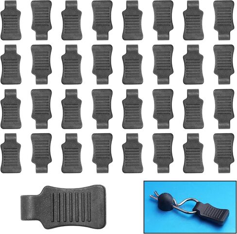 HobbyPark 50pcs RC Rubber Pull Tabs for 1/12 1/10 1/8 1/5 RC Car Body Clips Scale Models (fit 1.2mm 1.4mm 1.5mm Rod) in Saudi Arabia