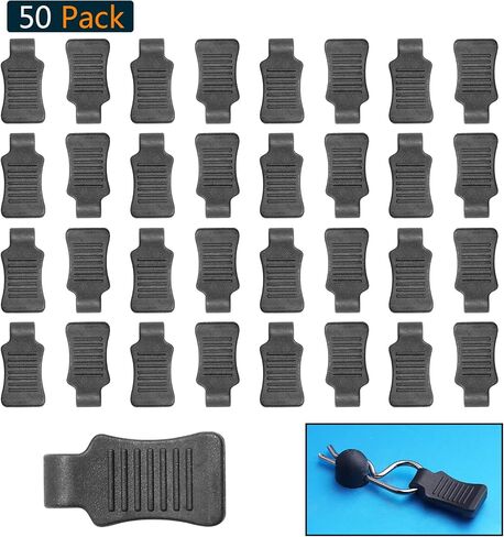 HobbyPark 50pcs RC Rubber Pull Tabs for 1/12 1/10 1/8 1/5 RC Car Body Clips Scale Models (fit 1.2mm 1.4mm 1.5mm Rod) in Saudi Arabia