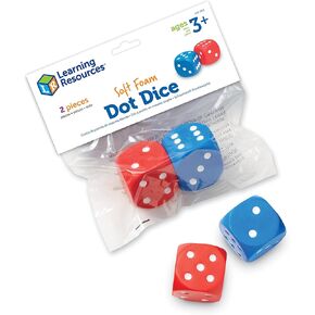 Learning Resources Soft Foam Dot Dice in Saudi Arabia