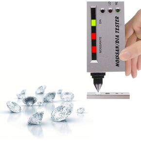 Orenic Diamond Tester,Diamond Tester Pen, LCD Display Diamond Tester,Moissanite Pen Jeweler Tester Tool with LED Indicator,Accurate Diamond Test Pen for Professional Jewelers in Kuwait