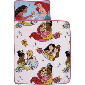Disney Mickey Mouse Funhouse Crew Blue, Red and Yellow, Funny, Donald Duck, and Goofy Toddler Nap Mat