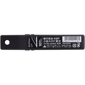 NT Cutter 9mm Snap-Off Precision Blades, 30 Degree Blades, 100-Blade/Pack, 1 Pack (BD-1800)