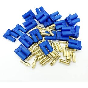 FLY RC EC5 Banana Plug Connectors Female Male 5.0mm Gold Bullet in Saudi Arabia