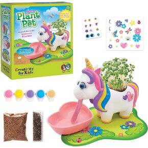 Creativity for Kids Dinosaur Self Watering Plant Pet, Kids Plant Growing Kit, Dinosaur Crafts for Boys and Girls Ages 6-8+, Medium