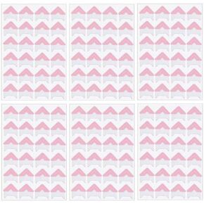 6Sheets(144PCS) Classic Self-Adhesive Paper Photo Corner Stickers Picture Mounting Corners Wall Decoration Sticker DIY Album Accessories for Scrapbooking Personal Journal Dairy Notebook(White)
