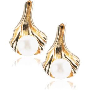 Shell Drop Earrings for Women and Girls, White Shell Long Dangle Earrings Cute Statement Dainty Earring Fashion Jelwery Gifts for Birthday