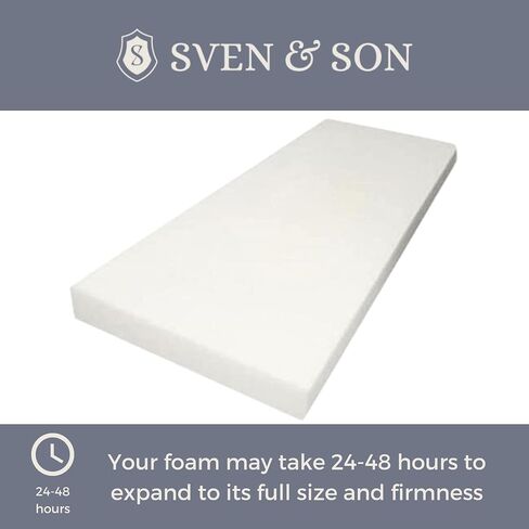 ملاءة إسفنجية للتنجيد من Sven & Son للوسائد والحرف اليدوية والتطبيقات المنزلية، مصنوعة في الولايات المتحدة الأمريكية، 36 دينارًا بحرينيًا (6 × 25 × 80) in Saudi Arabia