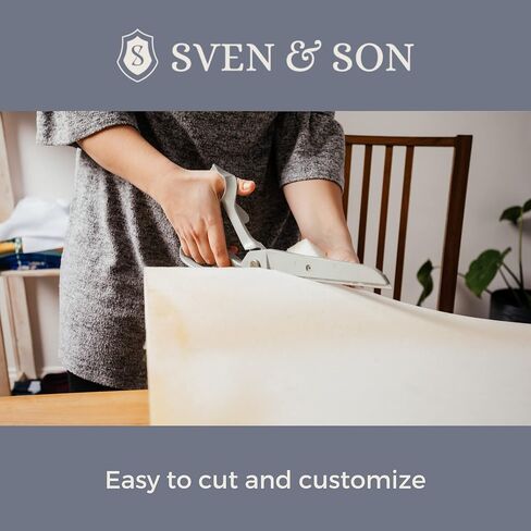 ملاءة إسفنجية للتنجيد من Sven & Son للوسائد والحرف اليدوية والتطبيقات المنزلية، مصنوعة في الولايات المتحدة الأمريكية، 36 دينارًا بحرينيًا (6 × 25 × 80) in Saudi Arabia
