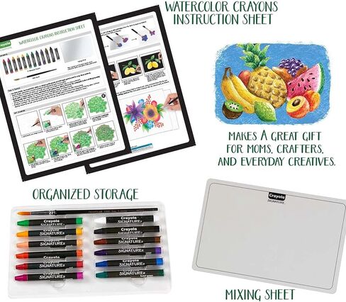 Crayola Signature Neon Markers, Light Effects, 6 Count, Gift for Teens & Adults in Kuwait