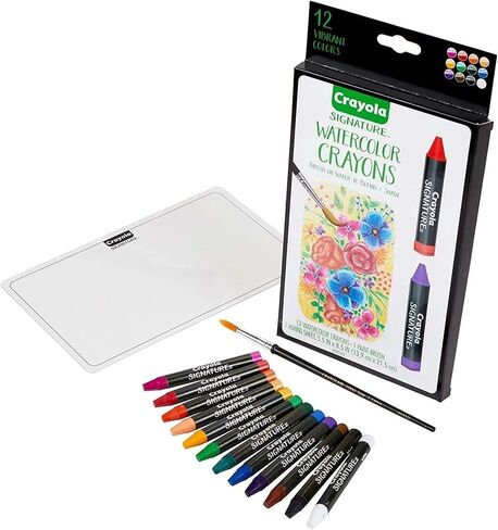 Crayola Signature Neon Markers, Light Effects, 6 Count, Gift for Teens & Adults in Kuwait