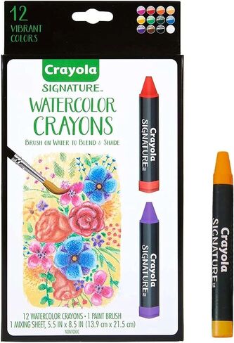 Crayola Signature Neon Markers, Light Effects, 6 Count, Gift for Teens & Adults in Kuwait