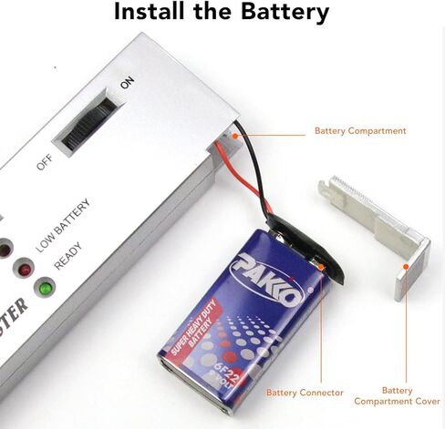 Orenic Diamond Tester,Diamond Tester Pen, LCD Display Diamond Tester,Moissanite Pen Jeweler Tester Tool with LED Indicator,Accurate Diamond Test Pen for Professional Jewelers in Kuwait