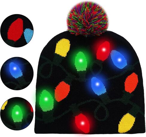 Christmas Hat Gag Gifts White Elephant Gifts Ideas Funny Novelty Presents Stocking Stuffers for Women Men Adults Kids in Kuwait