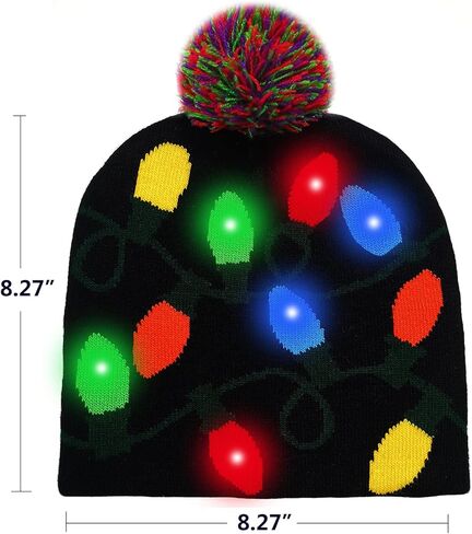 Christmas Hat Gag Gifts White Elephant Gifts Ideas Funny Novelty Presents Stocking Stuffers for Women Men Adults Kids in Kuwait