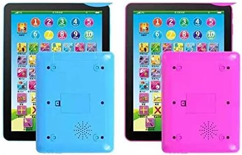 Kids Learning Pad Fun Kids Tablet Touch and Learn Phone Learning Games Early Child Development Toy for Number Learning, Learning ABCs, Spelling, Animal Game Melodies Educational Toy in Kuwait