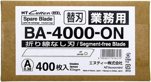 NT Cutter 9mm Snap-Off Precision Blades 30 Degree, 100-Blade/Pack (BD-1800) in Kuwait