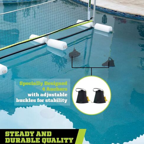 Backyard Hero Multiple Family Outdoor Sports Game Collection, Connect Four-in-a-Row, Target Bag Toss, Combo Game Sets, Pool Volleyball, Perfect for Birthday Parties in Kuwait