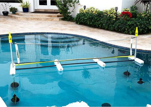 Backyard Hero Multiple Family Outdoor Sports Game Collection, Connect Four-in-a-Row, Target Bag Toss, Combo Game Sets, Pool Volleyball, Perfect for Birthday Parties in Kuwait