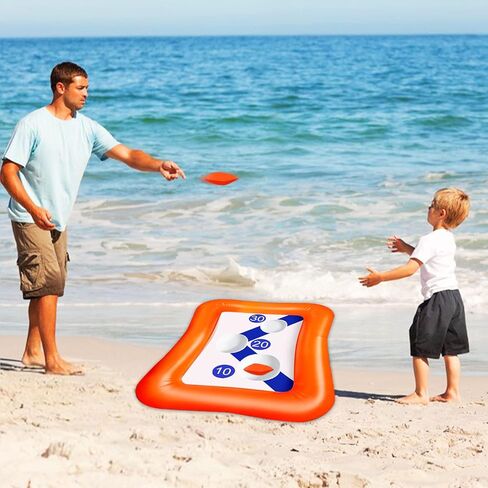 ألعاب حمام السباحة من Kyerivs، ألعاب حمام السباحة، ألعاب حمام السباحة، ألعاب حمام السباحة، ألعاب حمام السباحة القابلة للنفخ، لعبة الرمي الدائري للأطفال البالغين، ألواح كورنهول، أكياس الفول، ألعاب الشاطئ، ألعاب حمام السباحة (5 أكياس حبوب)- 91.44 سم in Kuwait