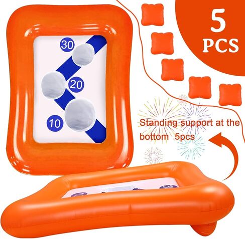 ألعاب حمام السباحة من Kyerivs، ألعاب حمام السباحة، ألعاب حمام السباحة، ألعاب حمام السباحة، ألعاب حمام السباحة القابلة للنفخ، لعبة الرمي الدائري للأطفال البالغين، ألواح كورنهول، أكياس الفول، ألعاب الشاطئ، ألعاب حمام السباحة (5 أكياس حبوب)- 91.44 سم in Kuwait