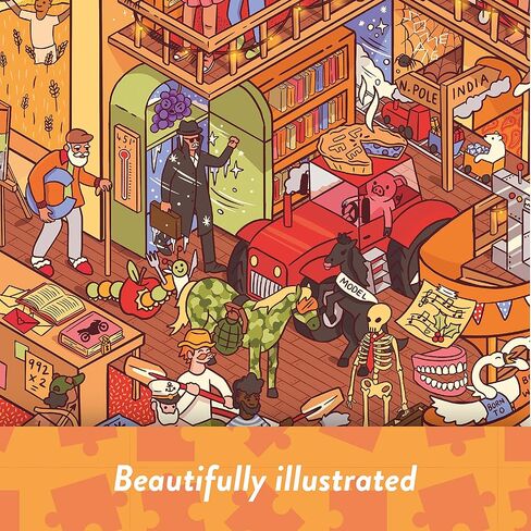 وادي ألعاب الفيديو: أحجية الصور المقطوعة لألعاب الفيديو للبالغين (1000 قطعة) مليئة بـ 101 لغزًا لحلها in Kuwait