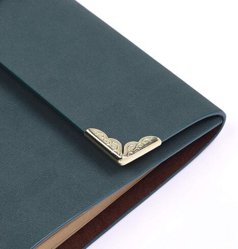 Metal Book Corner Protector 100 Pcs Metal Albums Scrapbook Book Corners Protectors for DIY Scrapbooking Picture Album Menus Memory Book Diary Corner Protecting, Golden Yellow 100 Pack in Saudi Arabia