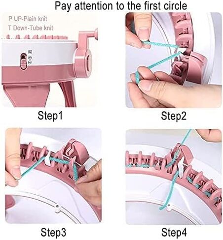 آلة الحياكة سنترو، 48 إبرة تلوح في الأفق آلة الحياكة مع عداد الصف، نول النسيج الذكي الحياكة تلوح في الأفق، مجموعة آلة تلوح في الأفق مزدوجة الحياكة للأطفال / البالغين in Kuwait