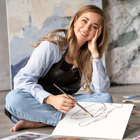 لوحة قماشية مشدودة ذات قيمة 8 × 10 بوصة عبوة من 10 قطع in Kuwait