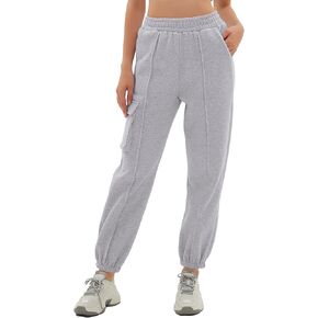 سراويل رياضية نسائية كاجوال مبطنة بالصوف من Beaully سراويل رياضية للركض بجيوب وسروال رياضي in Kuwait