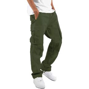 LYRXXX Men's Casual Cargo Pants Hiking Pants Workout Joggers Sweatpants for Men in Kuwait