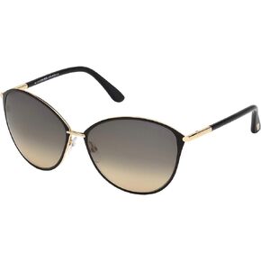 Tom Ford FT0320 Sunglasses - Shiny Rose Gold Frame, Gradient Smoke Lenses, 59 mm Lens FT03205928B in Saudi Arabia