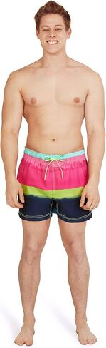سروال سباحة رجالي من Speedo قصير الطول مخطط Redondo in Saudi Arabia