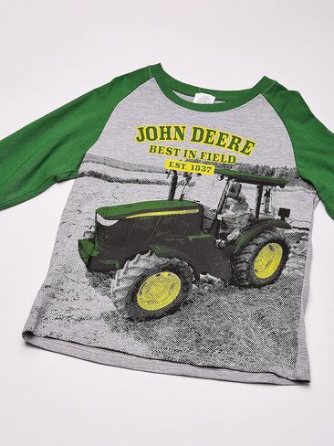 تي شيرت راجلان بأكمام طويلة للأولاد من John Deere in Saudi Arabia